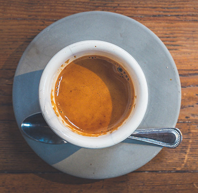 A cup of coffee